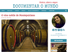 Tablet Screenshot of documentaromundo.com
